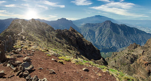 Roque de Los Muchachos in La Palma, Canary Islands Roque de Los Muchachos in La Palma, Canary Islands