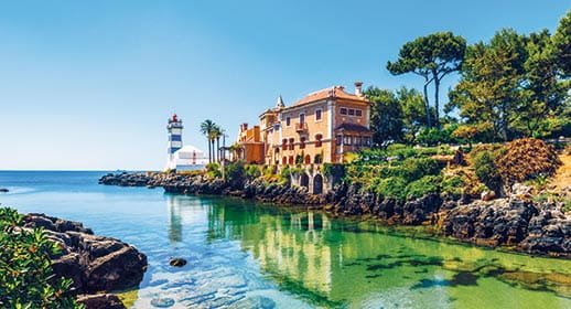 The coast in Cascais