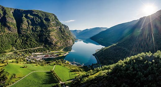 Aurlandsfjord Aurlandsfjord
