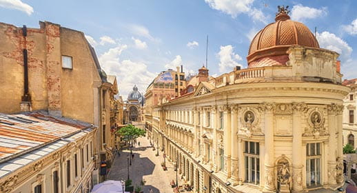 The Old Town of Bucharest