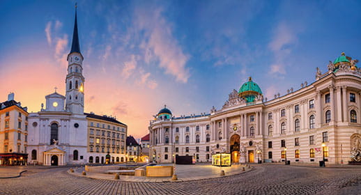 St Michael’s Square in Vienna
