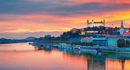 River views of Bratislava
