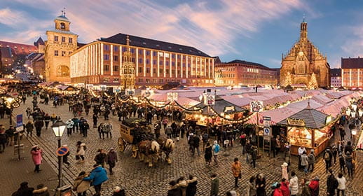 Christmas markets in festive Nuremberg Christmas markets in festive Nuremberg