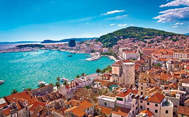 A view over Split, Croatia