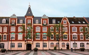 Market Square in Fredericia, Denmark