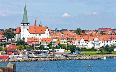 Rønne on Bornholm Island, Denmark