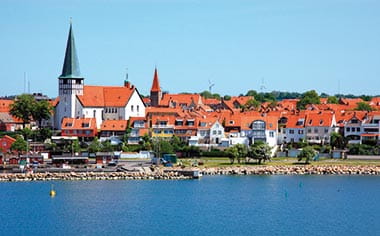 Rønne on Bornholm Island, Denmark