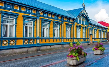 Traditional architecture in Rauma