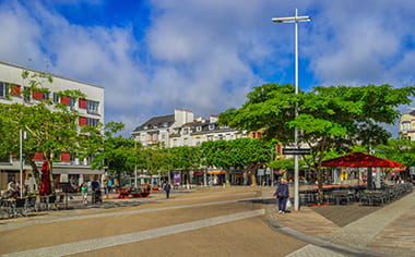 Downtown Lorient, France