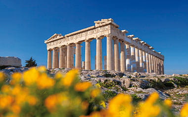 The Acropolis in Athens, Greece