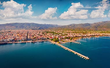 Kalamata port, Greece