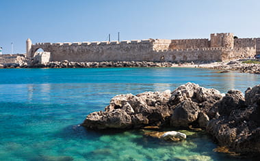 Rhodes' coastal fortifications