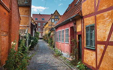 Historic houses in Helsingor