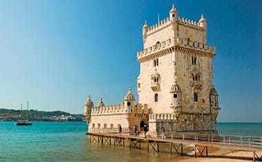 Bélem Tower in Lisbon, Portugal