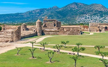 The citadel in Roses, Spain