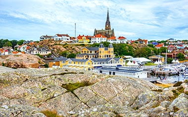 A view over Lysekil, Sweden