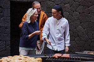 A volcanic barbeque on Fire Mountain