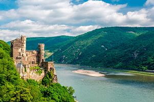 Rheinstein Castle in the Rhine Valley