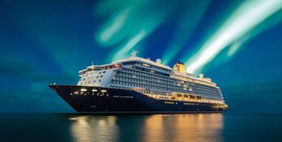 Northern lights with the Spirit of Adventure