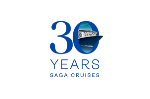 30 Years of Saga Cruises logo