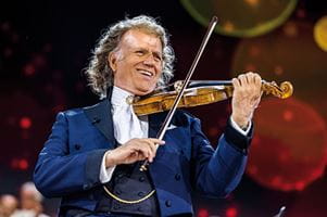 André Rieu performing on stage