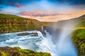 Stunning Gullfoss Falls in Iceland