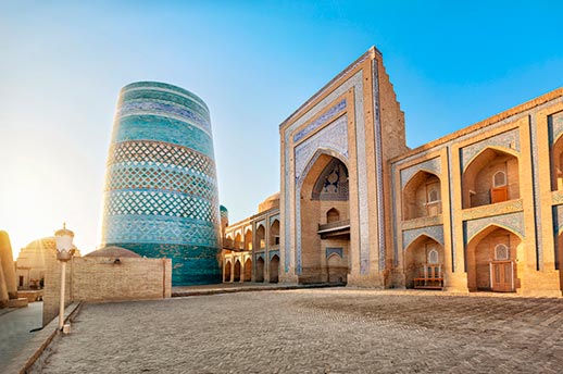 Kalta Minor Minaret in Khiva