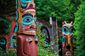 Totem Poles in Ketchikan