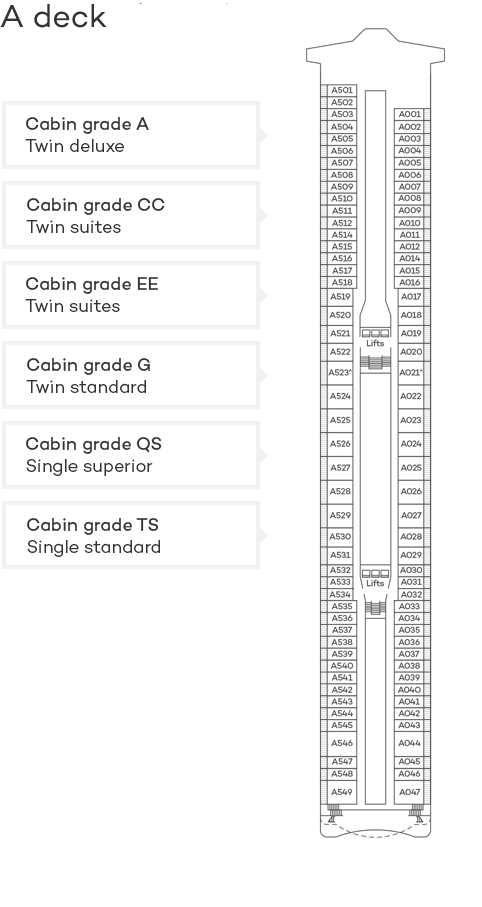 Spirit Of Discovery - Deck Plan & What To Find Onboard