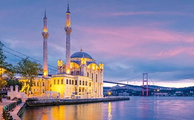 Ortakoy Mosque in Istanbul, Turkey