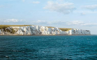 The White Cliffs of Dover, England